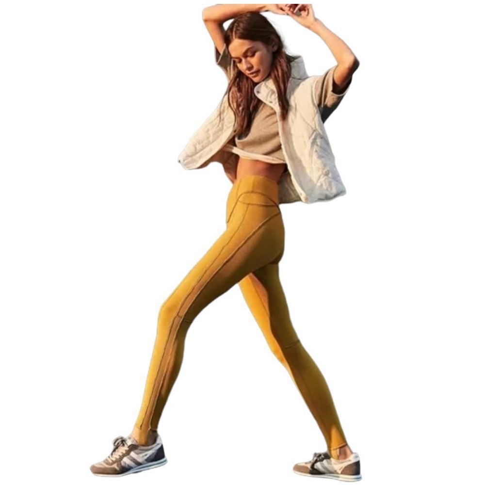 Free People Movement High Rise 7/8 Stirrup Ribbed Leggings